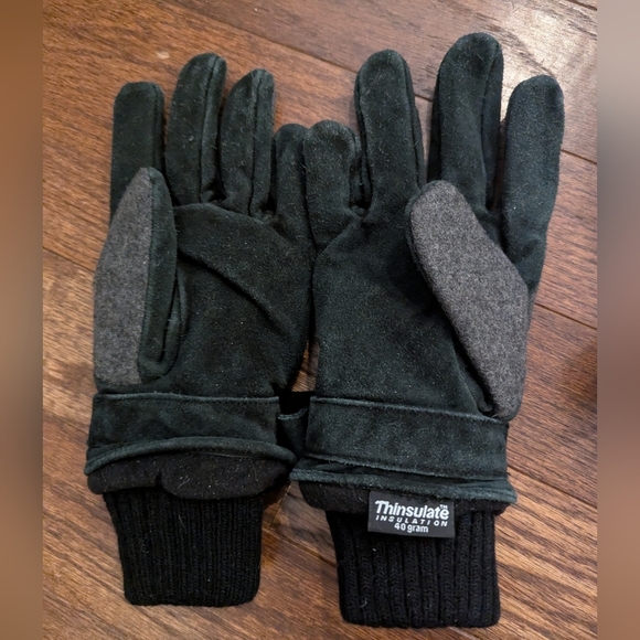 Gloves & Mittens Lot, Leather Gap Gloves, Love & Lore Knit mittens Women's M - Picture 6 of 11